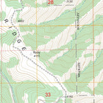 US Forest Service - Topo Hopkins Ridge, WA FSTopo Legacy digital map