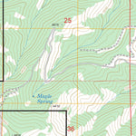 US Forest Service - Topo Hornbrook, CA FSTopo Legacy digital map