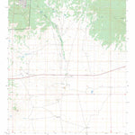 US Forest Service - Topo Horse Mountain West, NM FSTopo Legacy digital map
