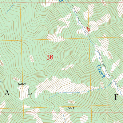 US Forest Service - Topo Horseshoe Peak, MT FSTopo Legacy digital map
