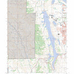 US Forest Service - Topo Horsetooth Reservoir, CO FSTopo Legacy digital map