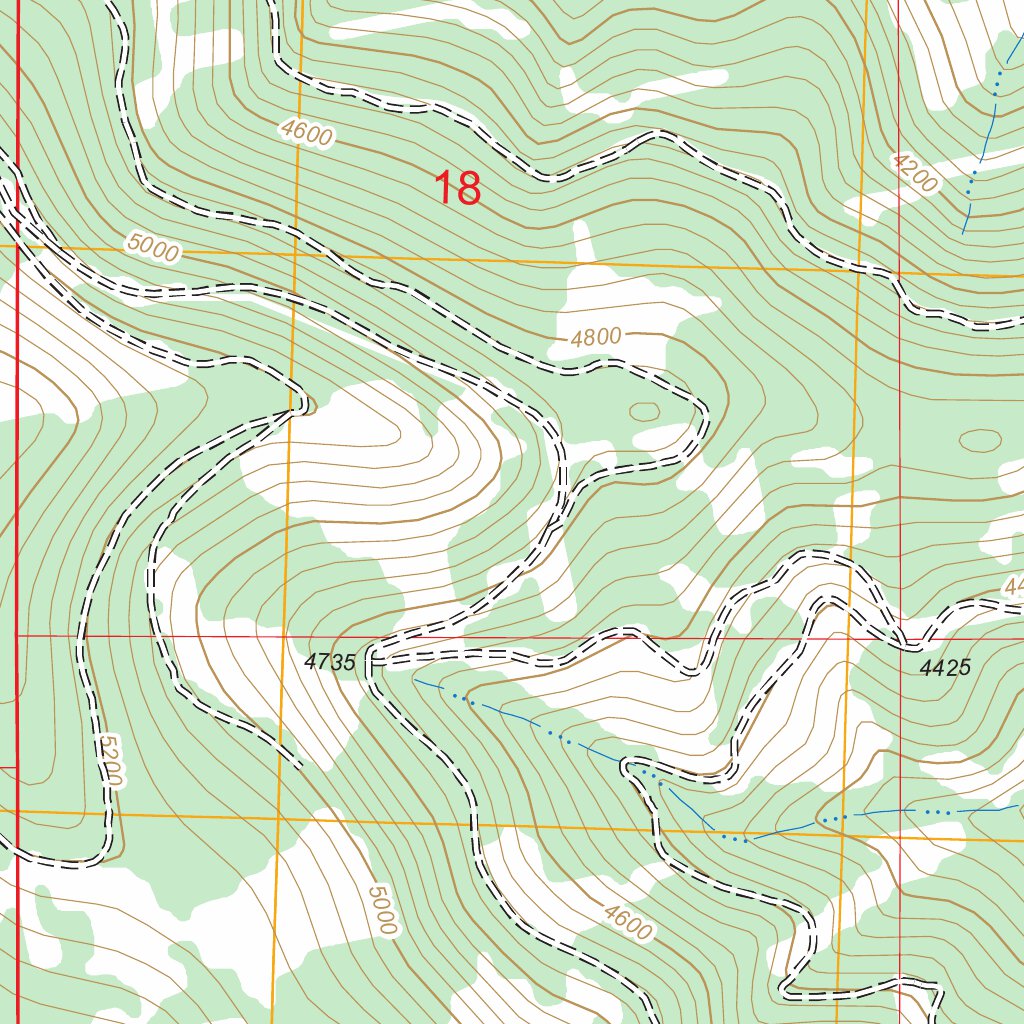 Hot Springs, MT FSTopo Legacy Map by US Forest Service - Topo | Avenza Maps