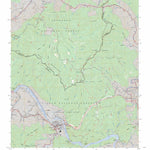 US Forest Service - Topo Hot Springs, NC - TN FSTopo Legacy digital map