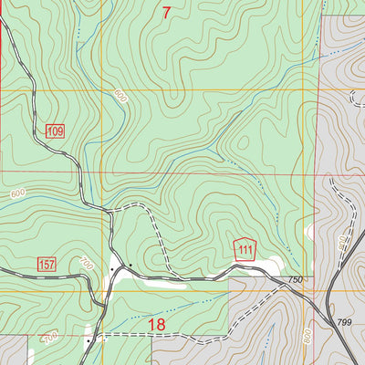 US Forest Service - Topo Houston, AL FSTopo Legacy digital map