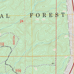 US Forest Service - Topo Houston East, MS FSTopo Legacy digital map