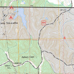 US Forest Service - Topo Houston East, MS FSTopo Legacy digital map