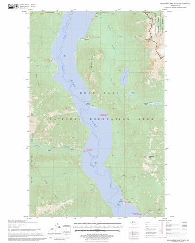 US Forest Service - Topo Hozomeen Mountain, WA FSTopo Legacy digital map