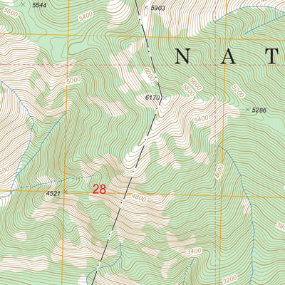 US Forest Service - Topo Hozomeen Mountain, WA FSTopo Legacy digital map