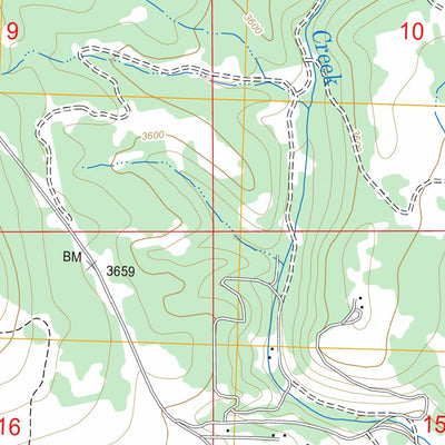 US Forest Service - Topo Hubbart Reservoir, MT FSTopo Legacy digital map