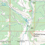US Forest Service - Topo Hubbart Reservoir, MT FSTopo Legacy digital map