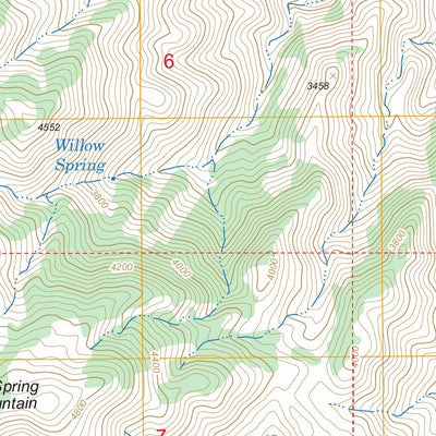 US Forest Service - Topo Humboldt Mountain, AZ FSTopo Legacy digital map