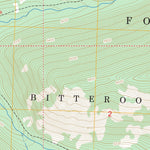 US Forest Service - Topo Hunter Peak, ID - MT FSTopo Legacy digital map