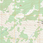US Forest Service - Topo Hunter Peak, ID - MT FSTopo Legacy digital map