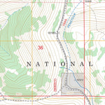 US Forest Service - Topo Huntington Reservoir, UT FSTopo Legacy digital map