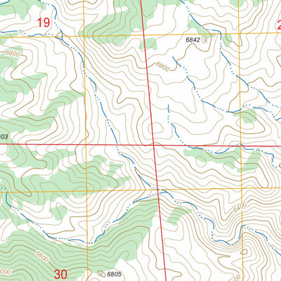 US Forest Service - Topo Huntoon Valley, NV FSTopo Legacy digital map