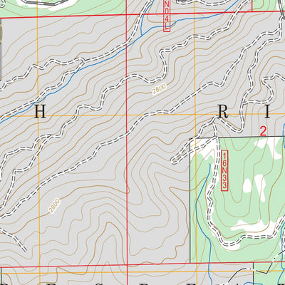 US Forest Service - Topo Hurdygurdy Butte, CA digital map