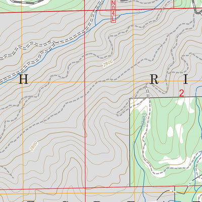 US Forest Service - Topo Hurdygurdy Butte, CA FSTopo Legacy digital map