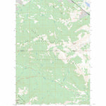 US Forest Service - Topo Hyde Creek, MT FSTopo Legacy digital map