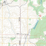 US Forest Service - Topo Ibex Mountain, MT FSTopo Legacy digital map