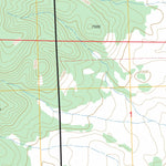 US Forest Service - Topo Indian Peaks East, NM FSTopo Legacy digital map