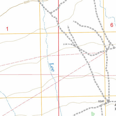 US Forest Service - Topo Indian Peaks, UT FSTopo Legacy digital map