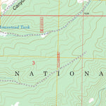 US Forest Service - Topo Indian Peaks West, NM FSTopo Legacy digital map
