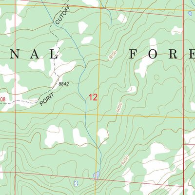 US Forest Service - Topo Indian Point, CO FSTopo Legacy digital map