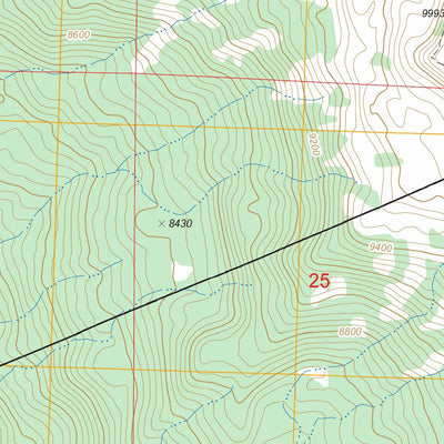US Forest Service - Topo Indian Point, CO FSTopo Legacy digital map