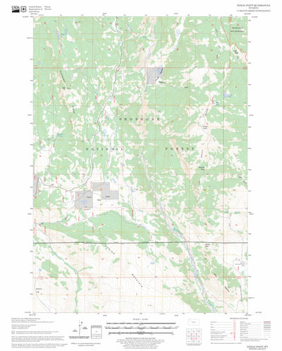 US Forest Service - Topo Indian Point, WY FSTopo Legacy digital map