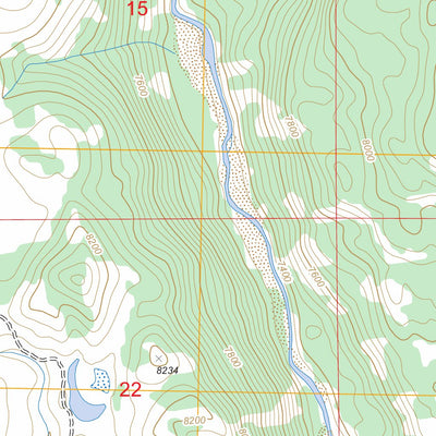 US Forest Service - Topo Indian Point, WY FSTopo Legacy digital map