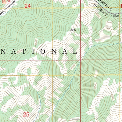 US Forest Service - Topo Indianola, UT FSTopo Legacy digital map