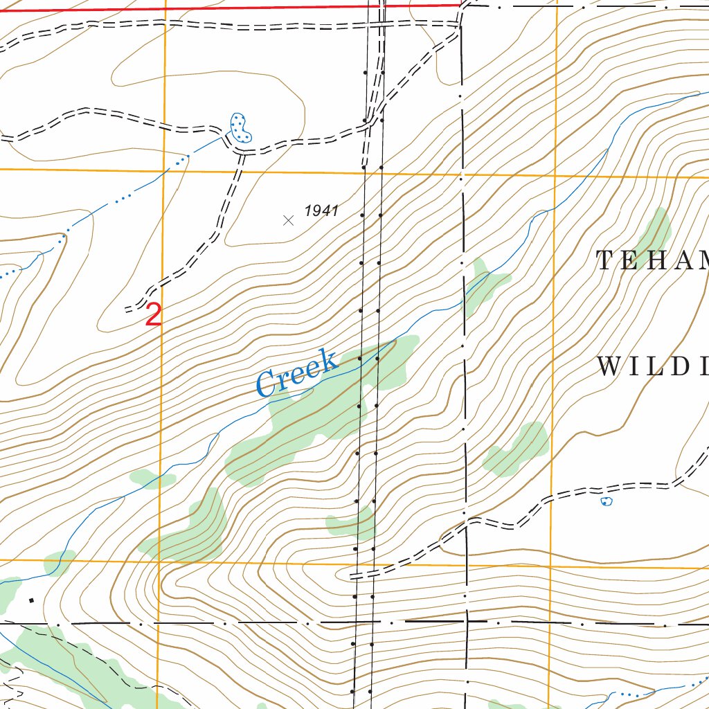 Inskip Hill, CA FSTopo Legacy Map by US Forest Service - Topo | Avenza Maps