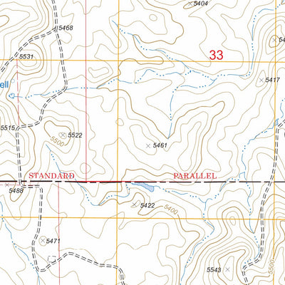 US Forest Service - Topo Inyan Kara Mountain, WY FSTopo Legacy digital map
