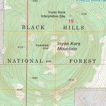 US Forest Service - Topo Inyan Kara Mountain, WY FSTopo Legacy digital map