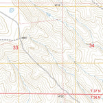 US Forest Service - Topo Ireton Draw, WY FSTopo Legacy digital map