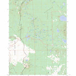 US Forest Service - Topo Irish Mountain, OR FSTopo Legacy digital map