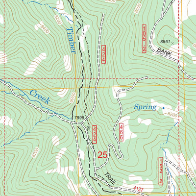 US Forest Service - Topo Iron Creek Point, ID FSTopo Legacy digital map