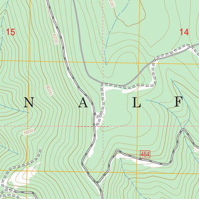 US Forest Service - Topo Iron Mountain, ID FSTopo Legacy digital map