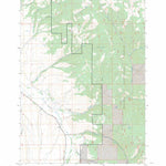 US Forest Service - Topo Isham Creek, OR FSTopo Legacy digital map