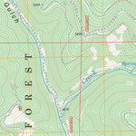 US Forest Service - Topo Isham Creek, OR FSTopo Legacy digital map