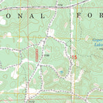 US Forest Service - Topo Island Lake, MI FSTopo Legacy digital map