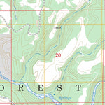 US Forest Service - Topo Island Park, ID FSTopo Legacy digital map