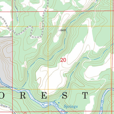 US Forest Service - Topo Island Park, ID FSTopo Legacy digital map