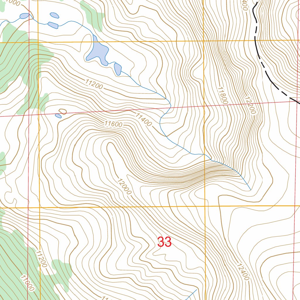 Isolation Peak, CO FSTopo Legacy Map by US Forest Service - Topo ...