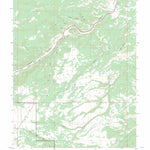 US Forest Service - Topo Jacks Canyon, CO FSTopo Legacy digital map