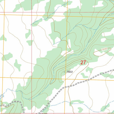 US Forest Service - Topo Jacks Canyon, CO FSTopo Legacy digital map