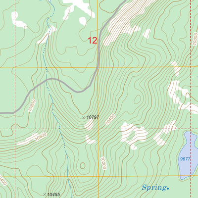 US Forest Service - Topo Jacobs Reservoir, UT FSTopo Legacy digital map