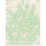 US Forest Service - Topo Jaggar Peak, WY FSTopo Legacy digital map