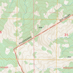 US Forest Service - Topo Jaggar Peak, WY FSTopo Legacy digital map