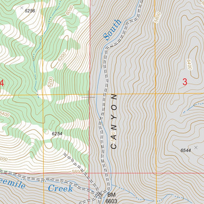 US Forest Service - Topo James Peak, UT FSTopo Legacy digital map